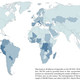 Illustration for article titled Map of the Popes followers on Twitter confirms: Earth is rife with godless heathens